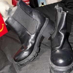 Black Madden Girl Ankle Boots